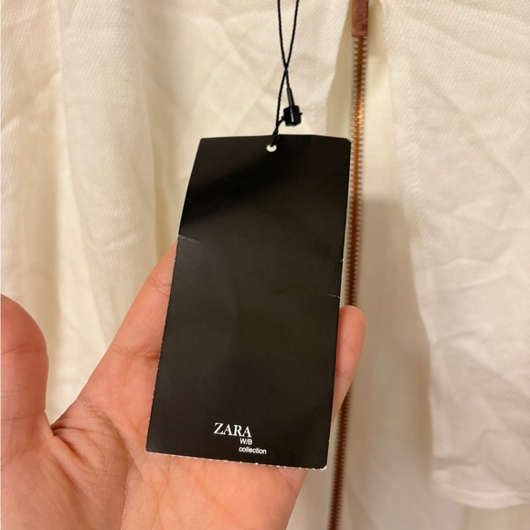 NWT Zara Women’s Fine strap Maxi Dress Size M spaghetti strap Summer Cocktail - Picture 4 of 7